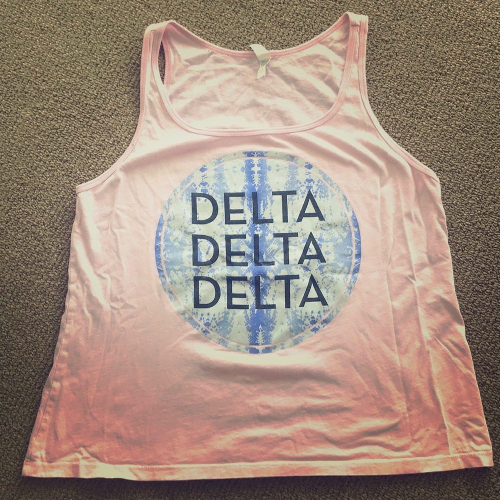 Tri Delta Tank Top